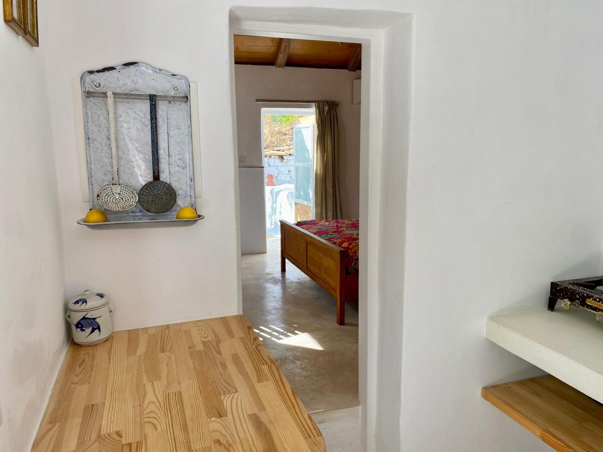 Stylish Vathy Studio With Sea View Kültér fotó